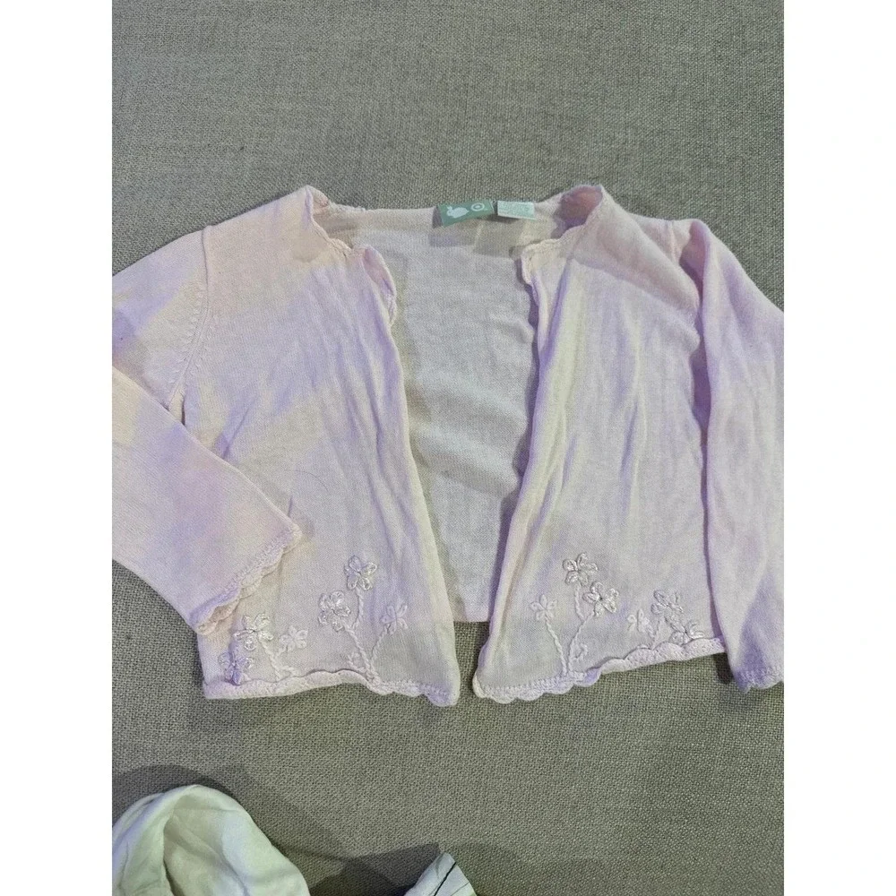 Beautiful‎ linen Y2K dress girls sz 2t